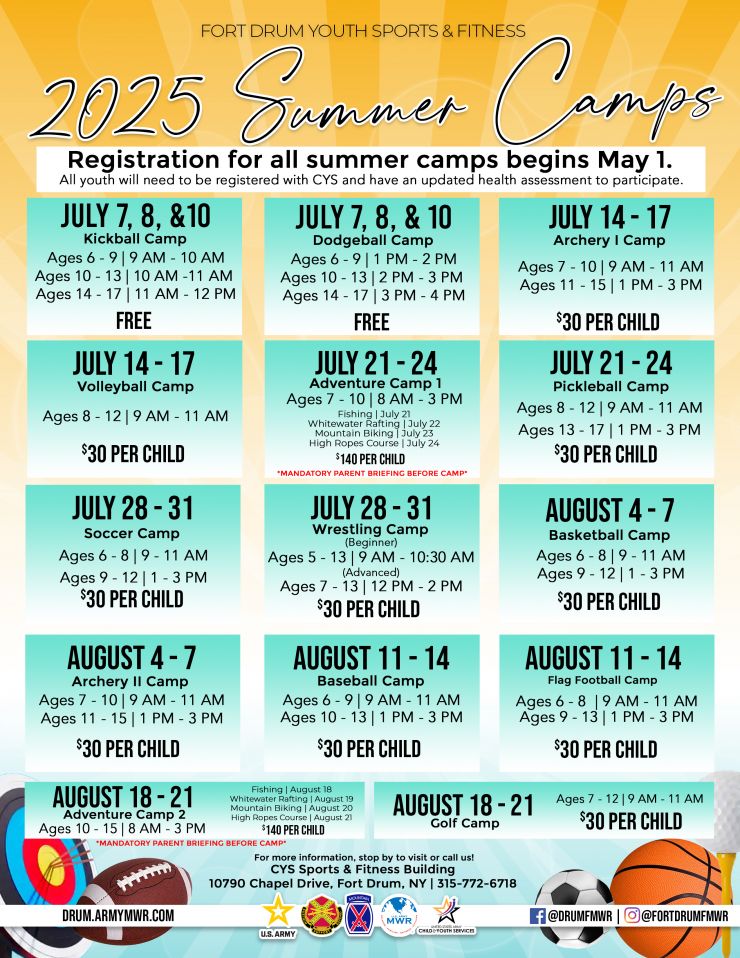 CYS Sports & Fitness Summer Camps_2025