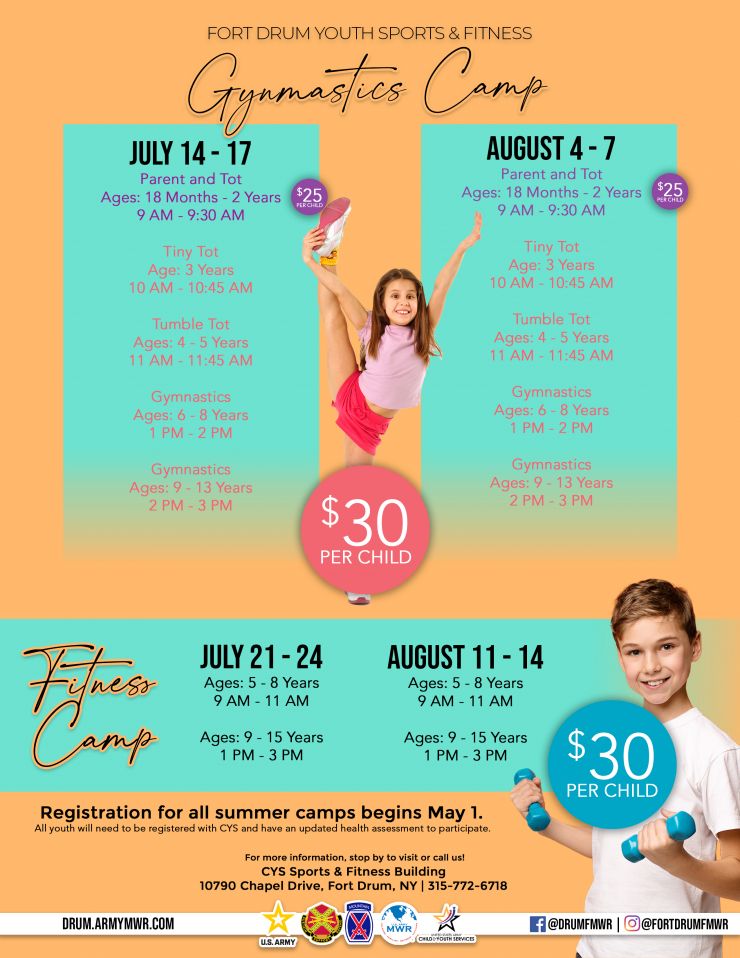 Gymnastics & Fitness Camp 2025