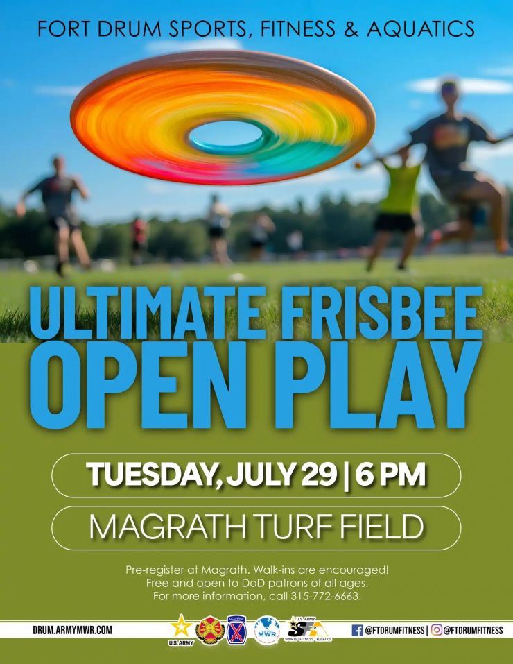 Ultimate Frisbee Open Play