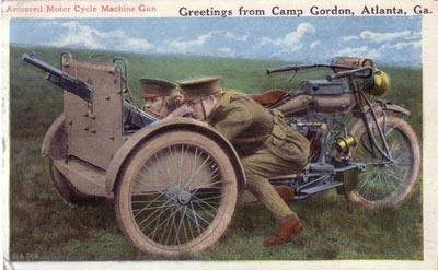 Greetings from Camp Gordon postcard