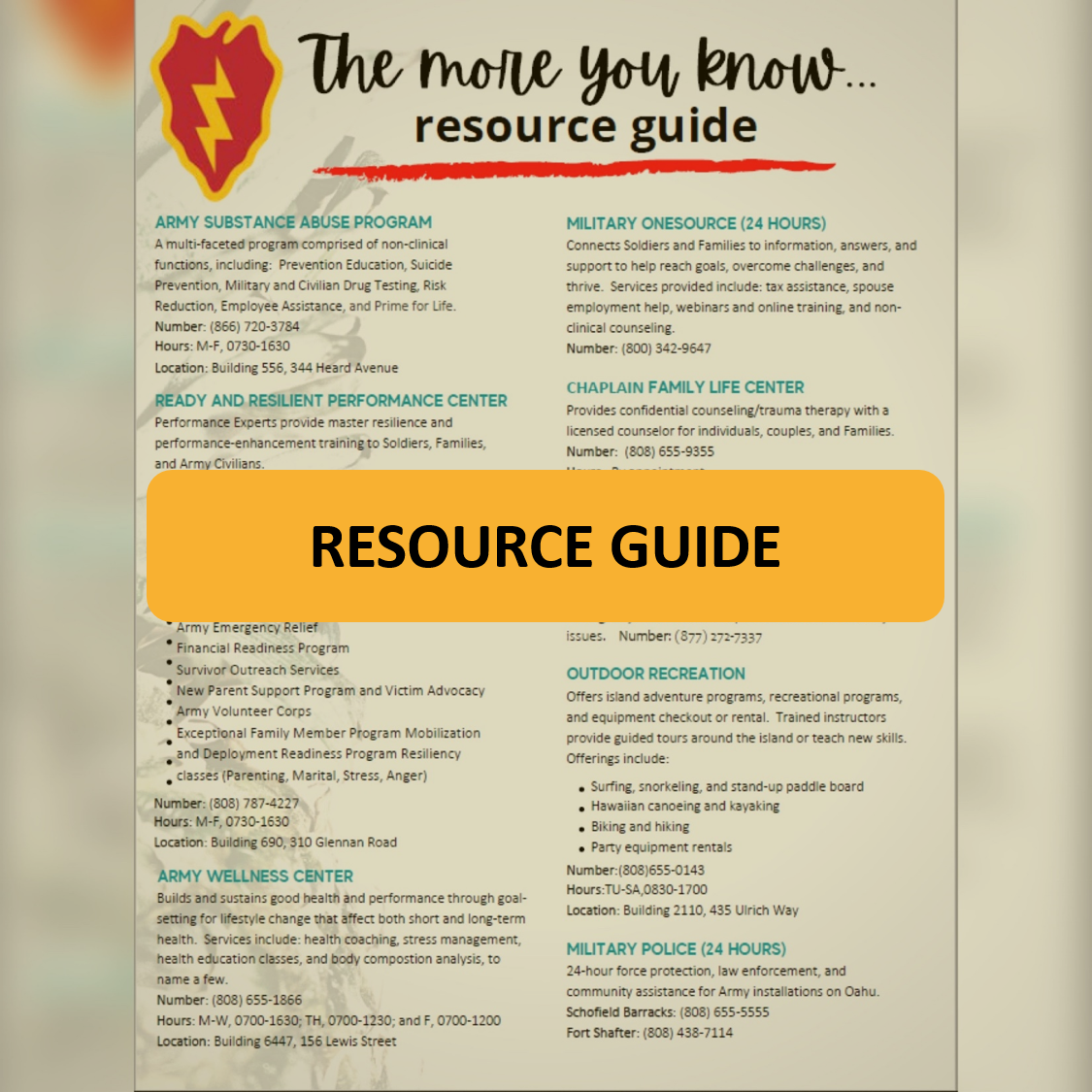 Resource Guide