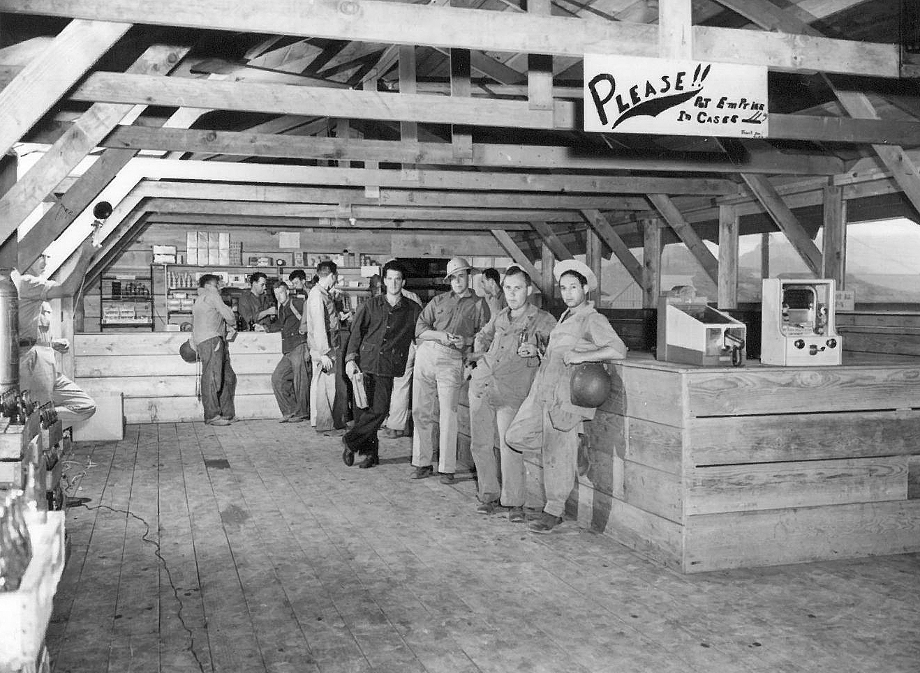 Fort Shafter PX during World War II