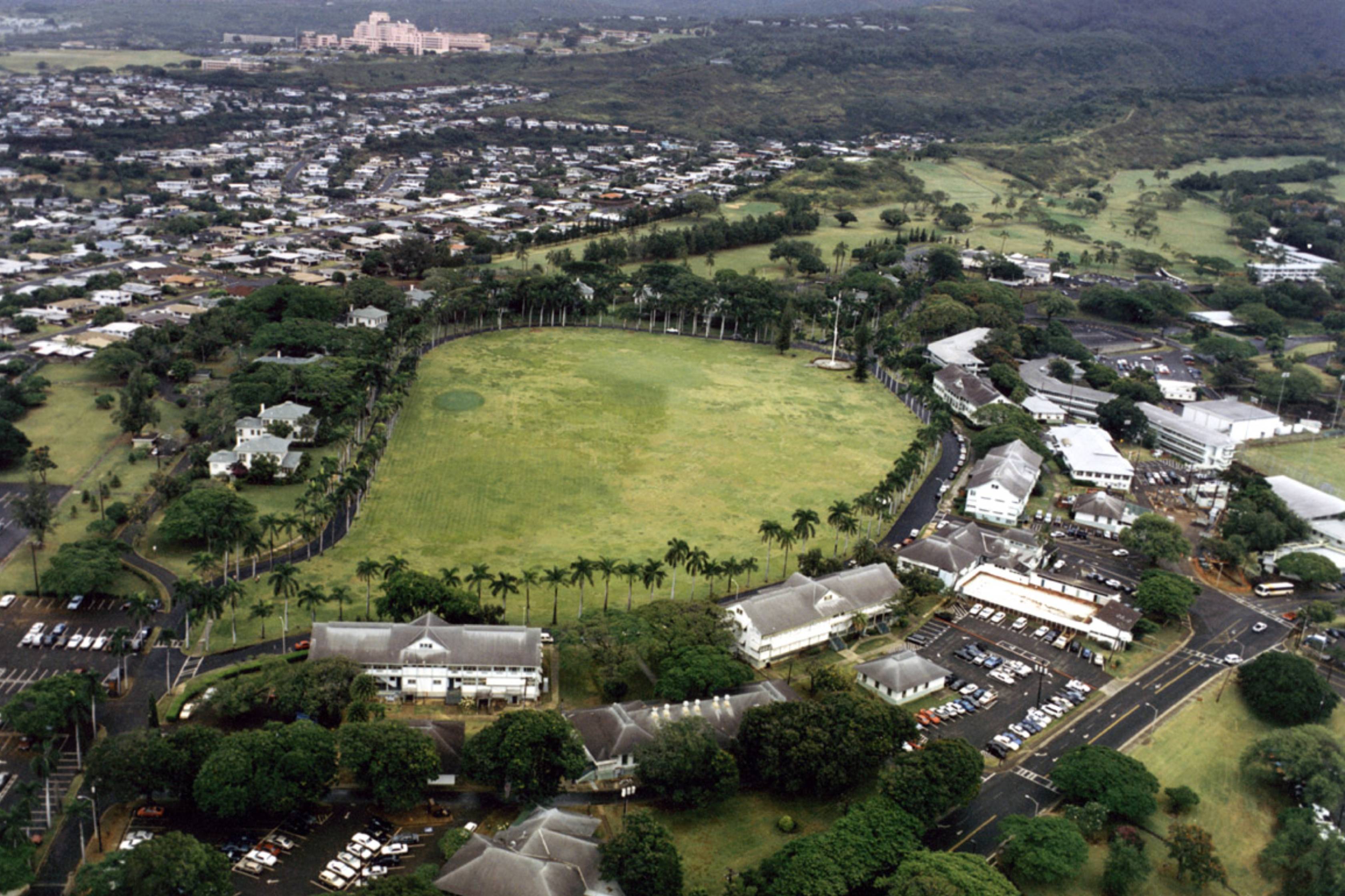 Historic Palm Circle on Fort Shafter