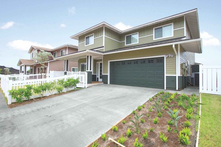 File photo of on-post family housing in Hawaii