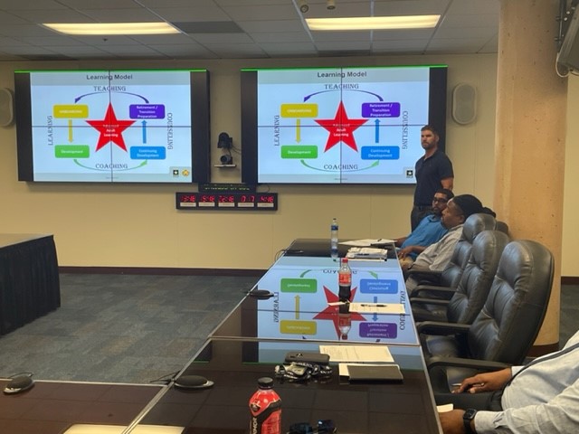 The FY22 CLDP II participants presented their insightful capstone projects on leadership and coaching to the GC and DGC on 16 August 2022.