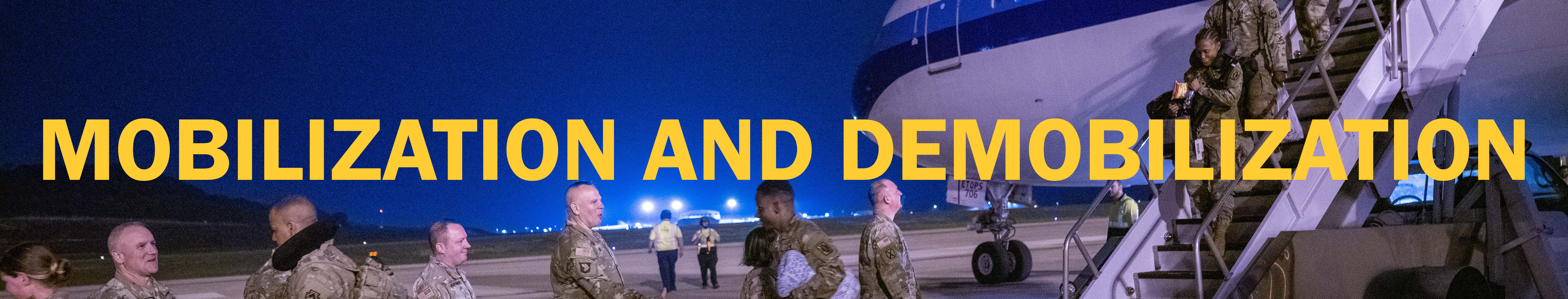 Mobilization and Demobilization Operations Center