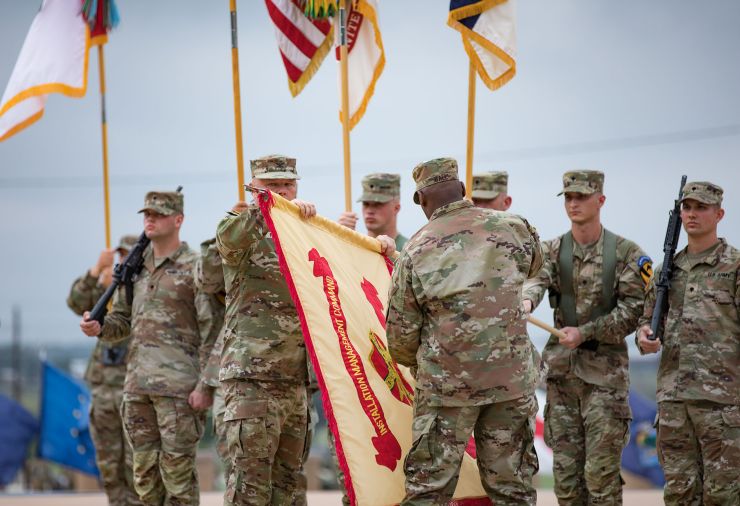Fort Cavazos redesignation ceremony.