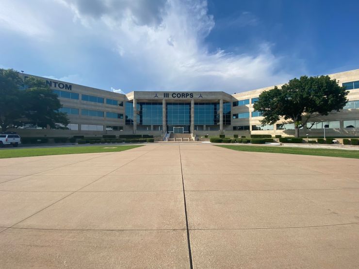III Armored Corps Headquarters building