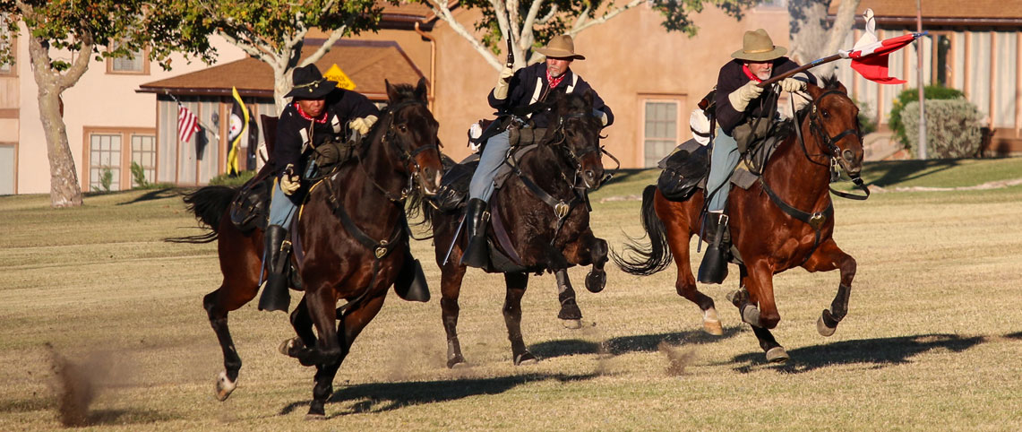 B Troop Cavalry Charge