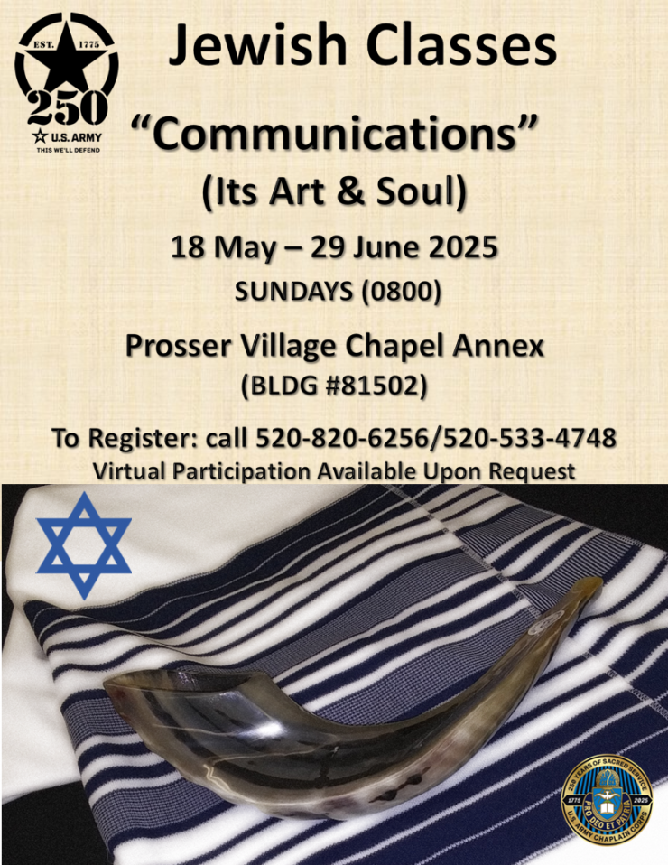 Fort Huachuca Jewish Classes May June 2025 V.2.png