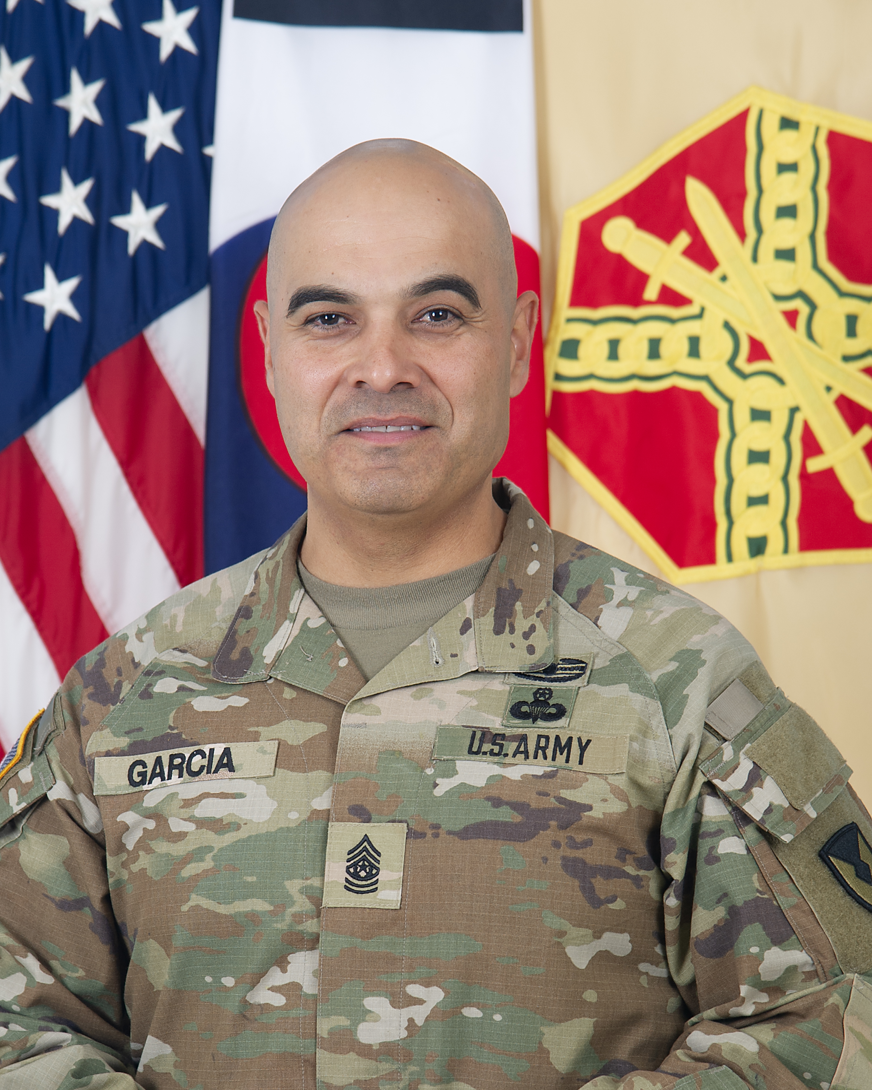 Command Sergeant Major (CSM) Salvador G. Garcia (DA Portrait)