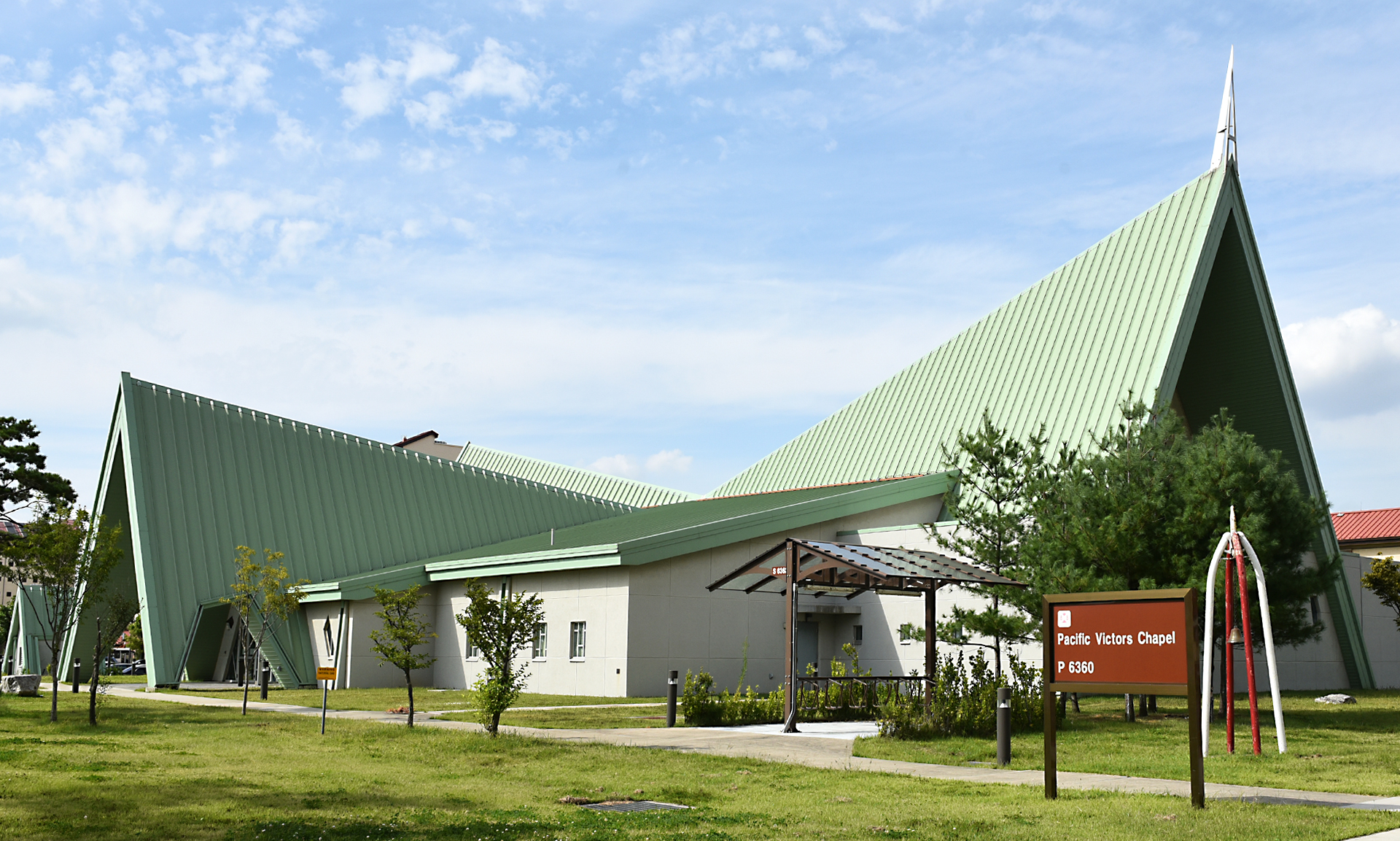 Pacific Victors Chapel at USAG Humphreys, taken September 2022