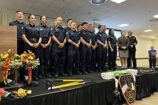 New firefighters enhance safety at U.S. Army Garrison Italy