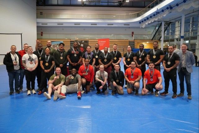 USAG Bavaria showcases peak military fitness during 26th annual powerlifting championship