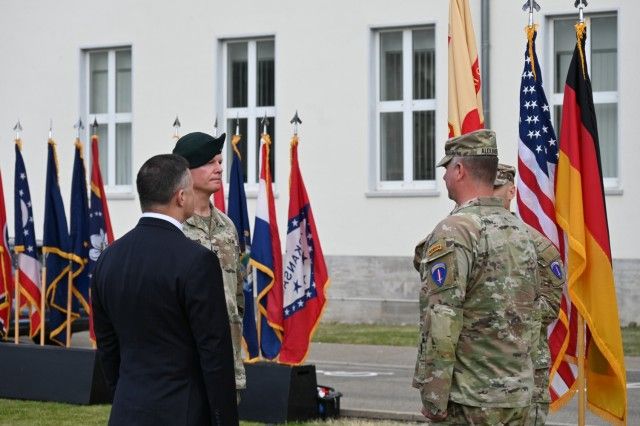 USAG Stuttgart Change of Command, 2025