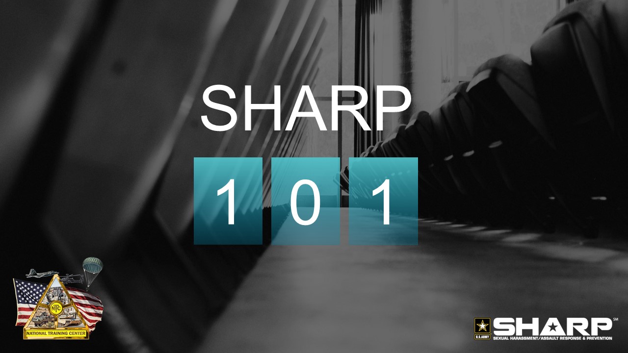 SHARP 101 SHARP 101