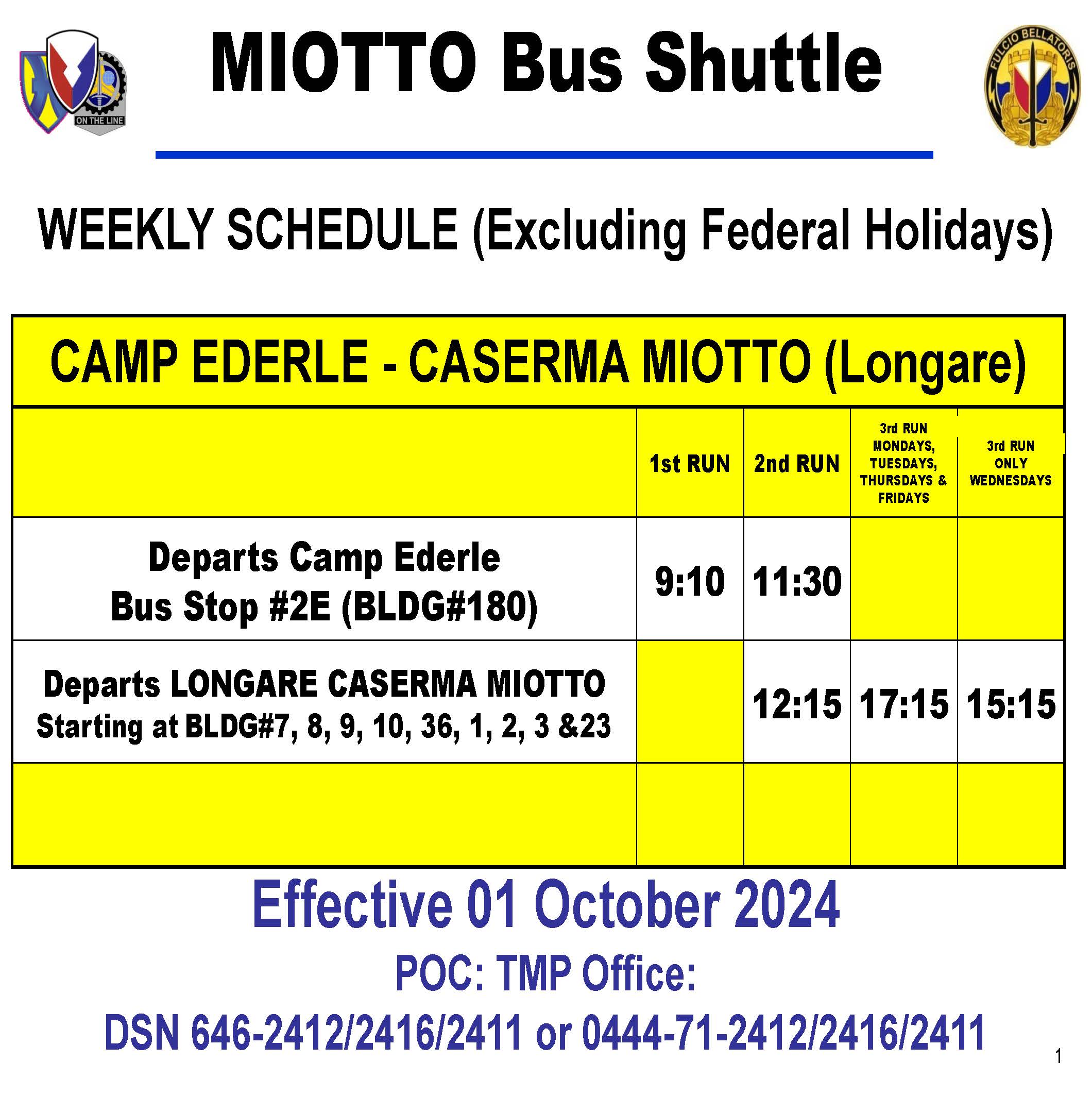 Miotto Bus Shuttle