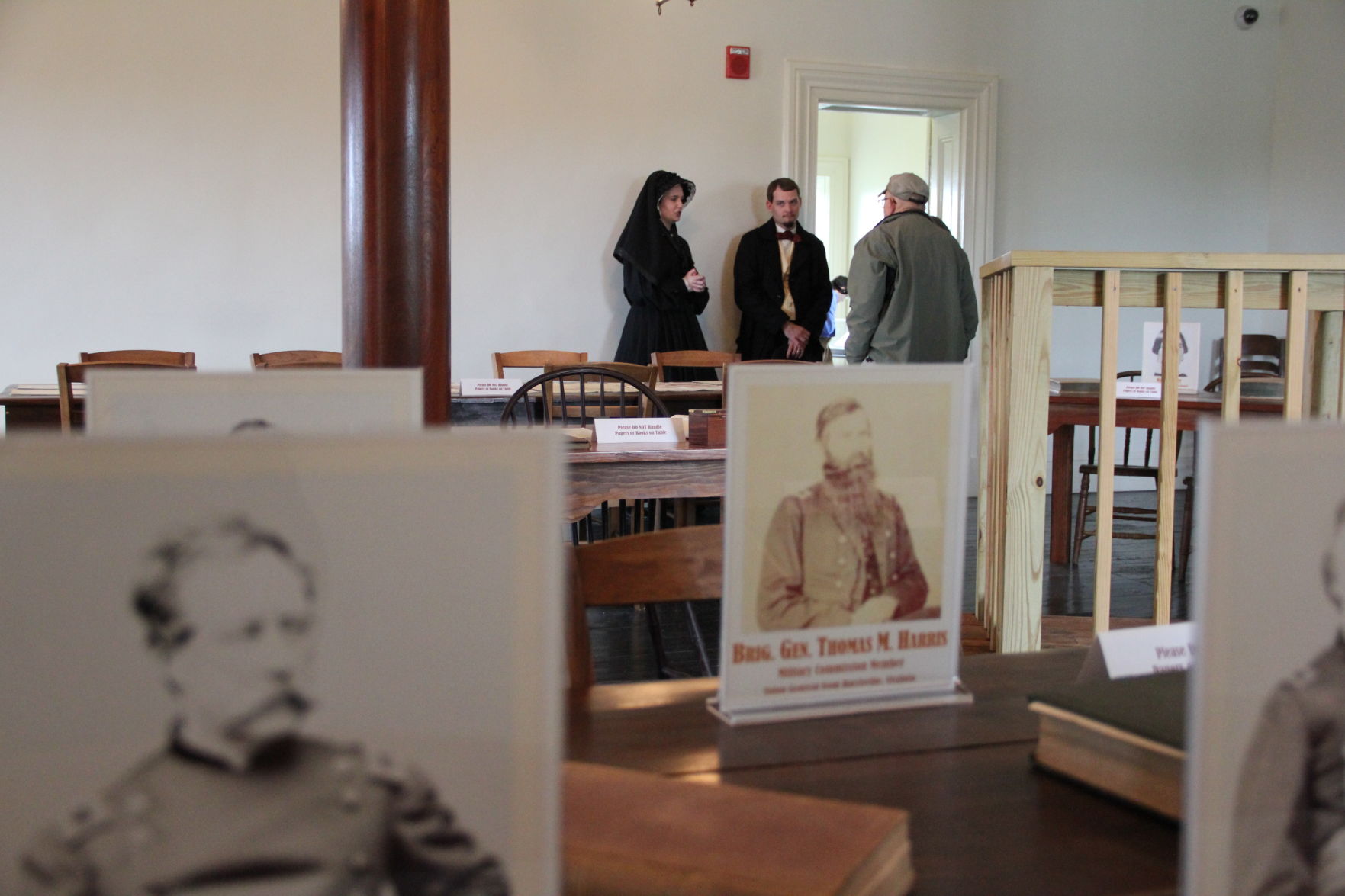 Mary Surratt & Dr. Samuel Mudd re-enactors