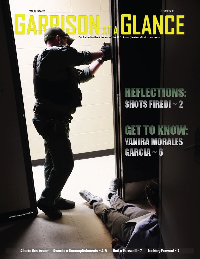 Garrison at a Glance Newsletter U.S. Army Fort Knox Gold Standard