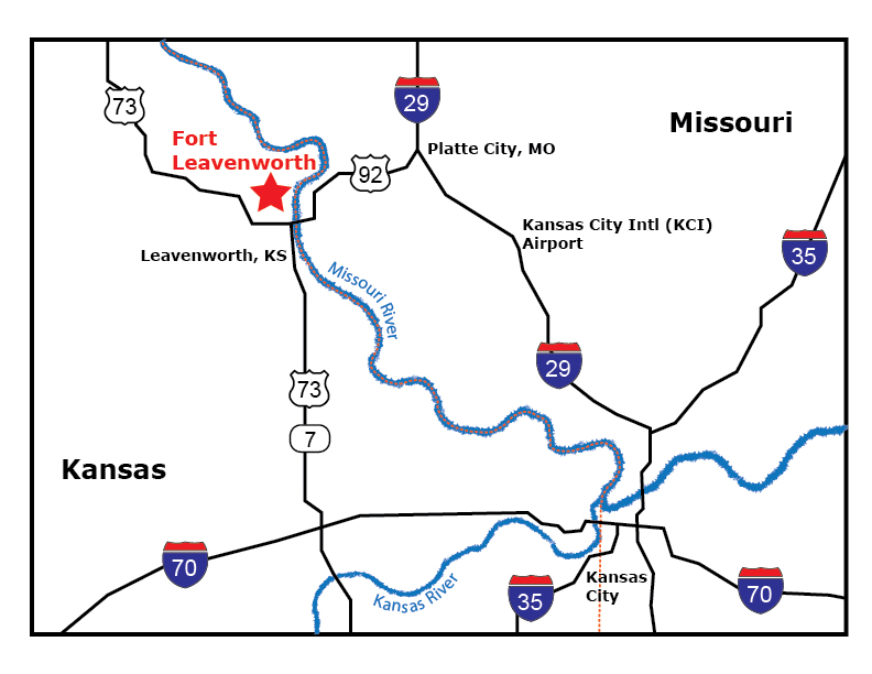 Map of Greater KC Area