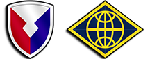 AMC and USAFMCOM Patches