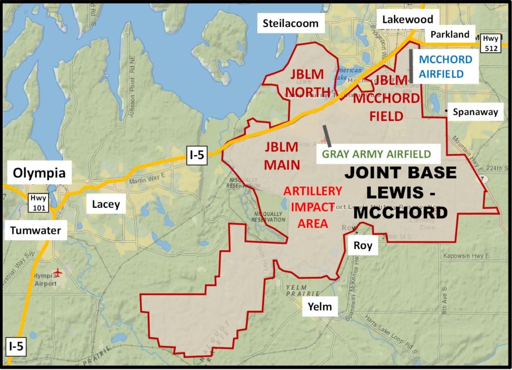 Joint Base Lewis Mcchord Map - Corny Tiphanie