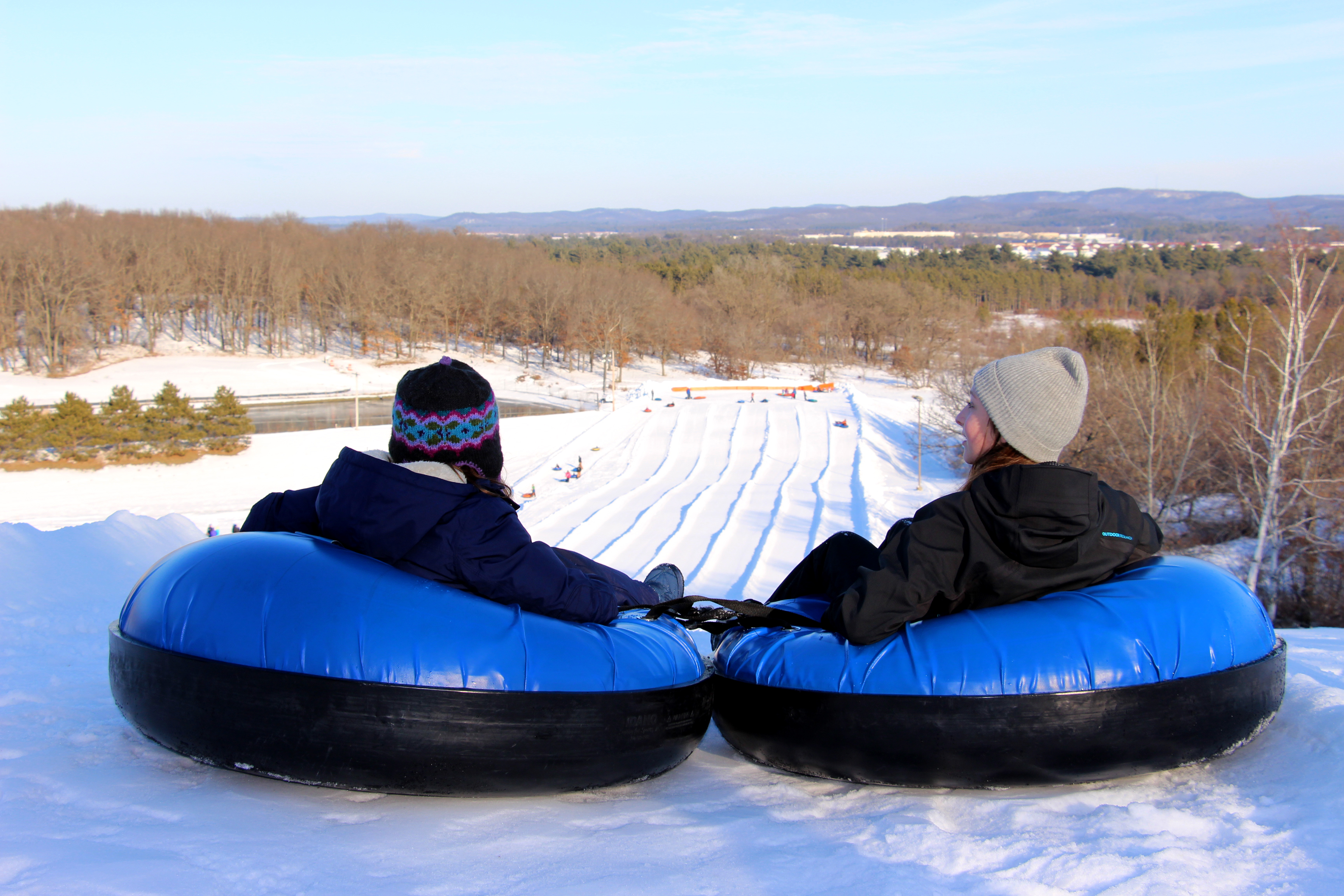 Photo of snowtubers at Whitetail Ridge Ski Area.