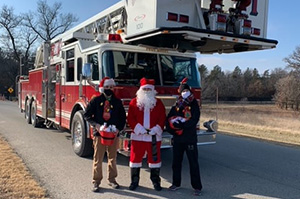 Santa visits housing.jpg