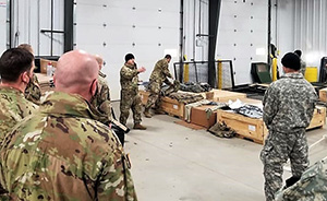 Photos: Soldiers with the 1st Battalion, 310th Brigade Engineer Battalion participate in training Dec. 9, 2020, at Fort McCoy. The day’s events were foundational day training for the unit to focus on multiple subjects, including cold-weather operations.