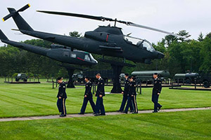 Photo: Soldiers tour the Equipment Park at the Fort McCoy Commemorative Area in June.