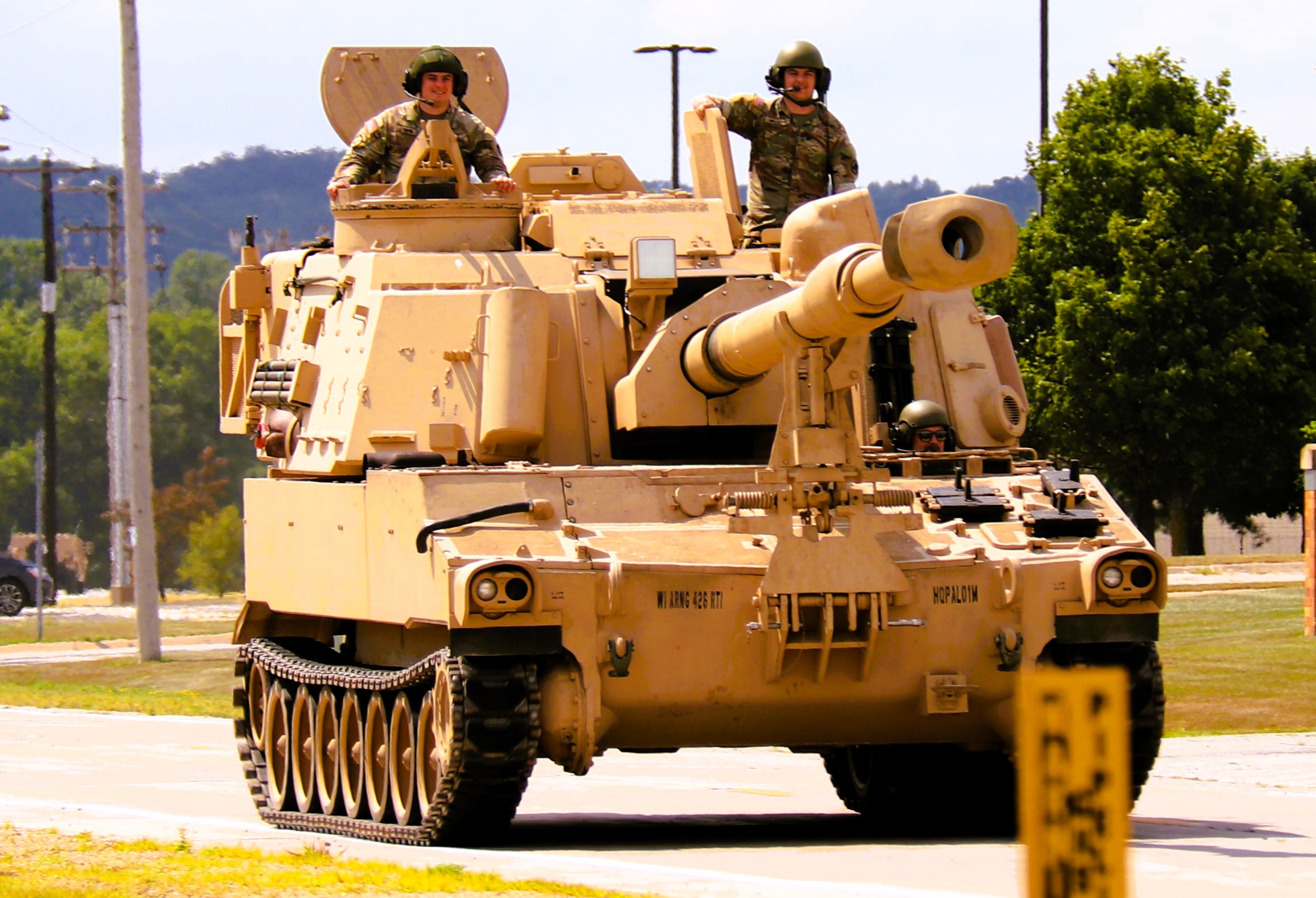 Photo Story: M109A6 Paladin training operations at Fort McCoy