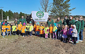 Photo: Arbor Day celebration