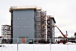 Photo: Construction of a new multi-million dollar transient troop training barracks is shown Jan. 26 at Fort McCoy. Contractor L.S. Black Constructors was awarded a $20.6 million contract to build the barracks in September 2019.