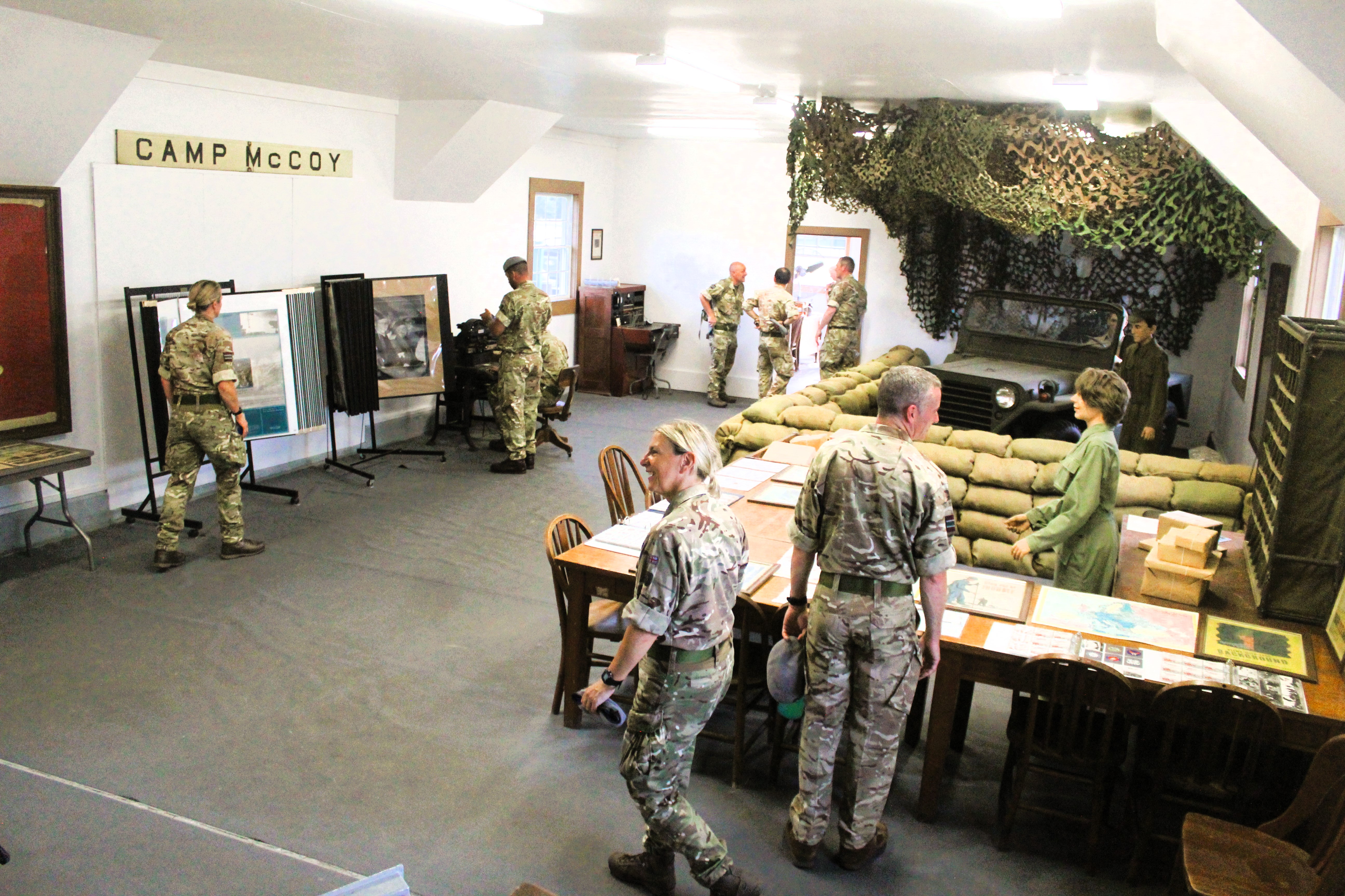 Photo Story: International troops tour Fort McCoy’s Commemorative Area, Part I