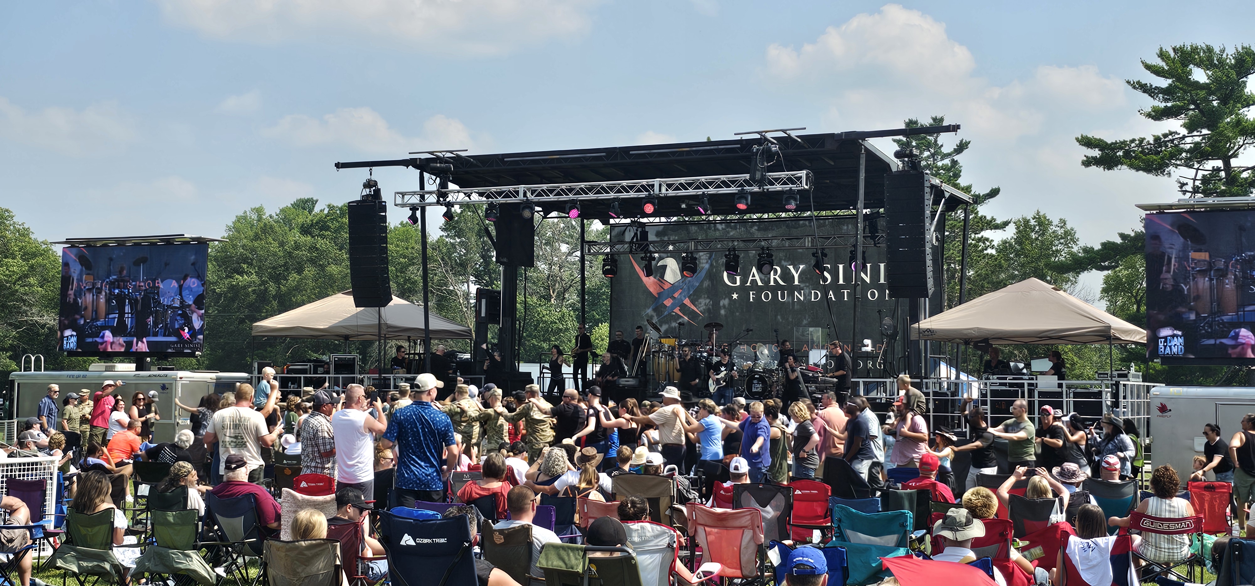 VIDEO: Lt. Dan Band plays during concert at Fort McCoy, Part 3