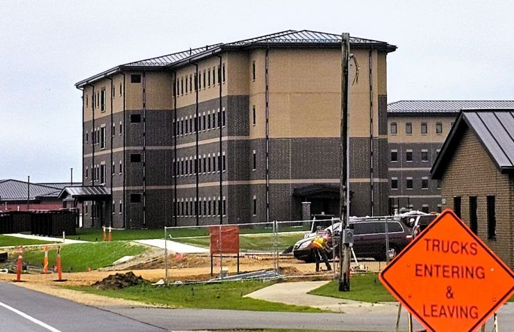 Fort McCoy’s South Barracks Project edges closer to completion; project now past 90 percent done