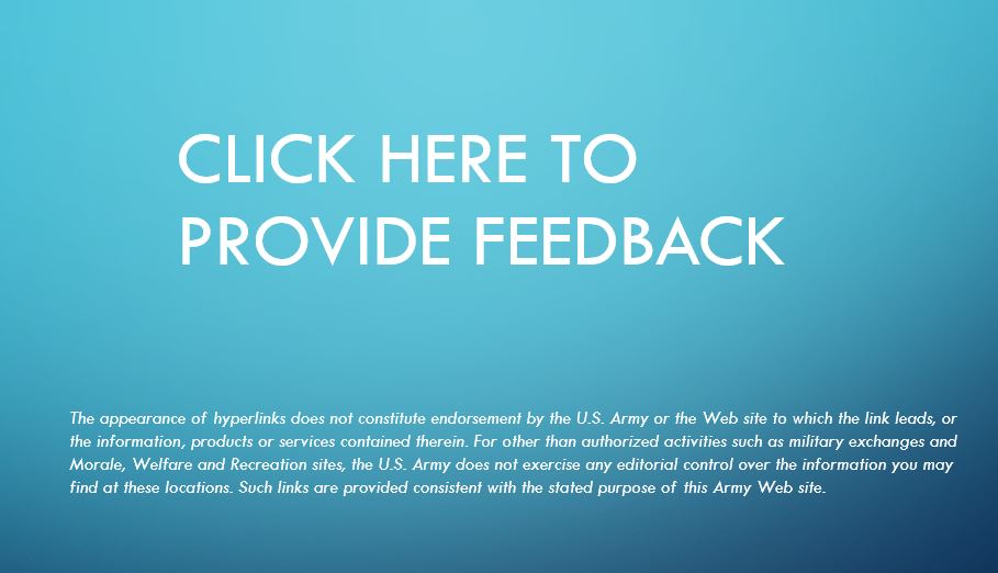 Site Feedback Survey (External Link)