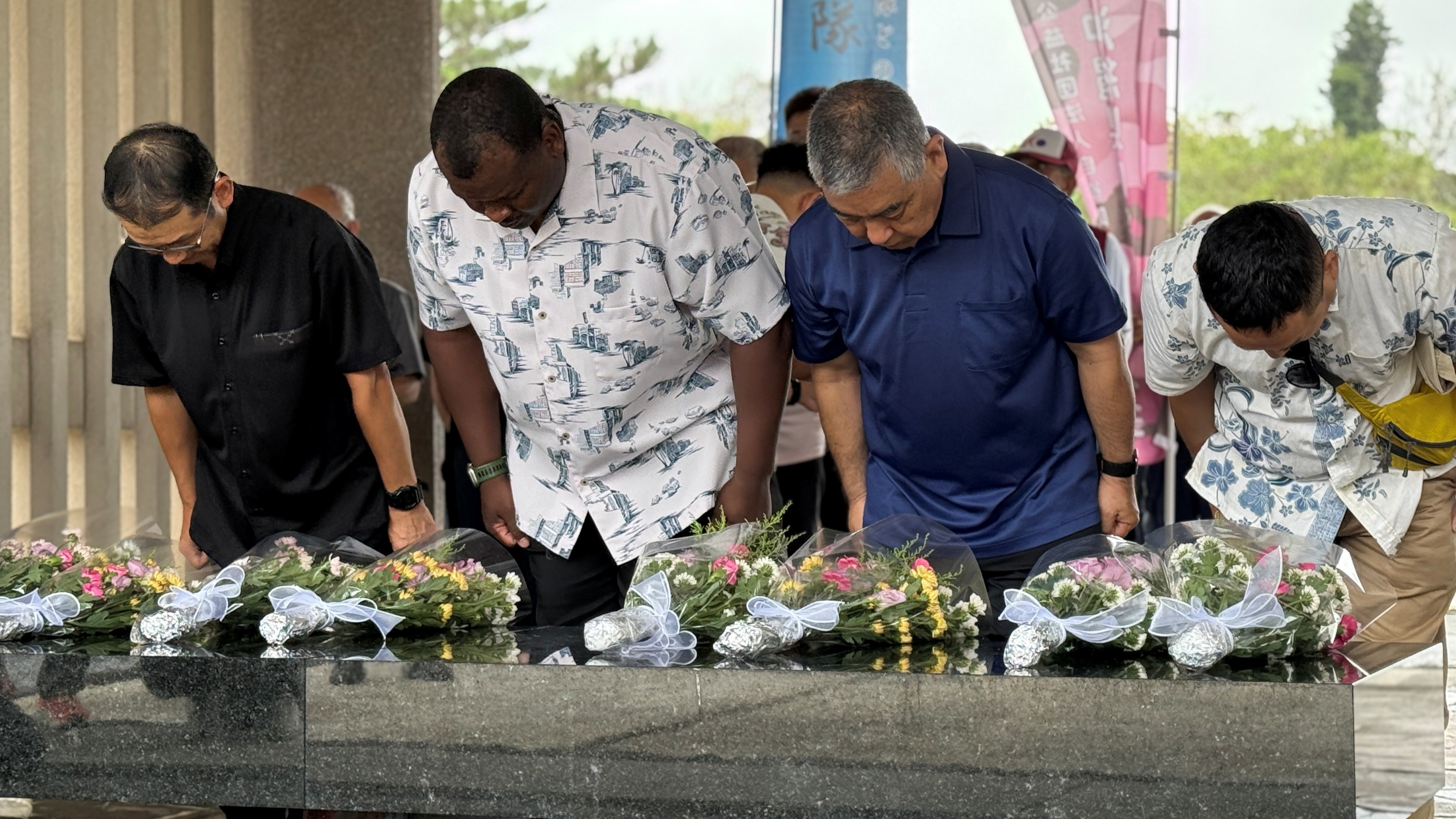 Army volunteers participate in memorial park cleanup