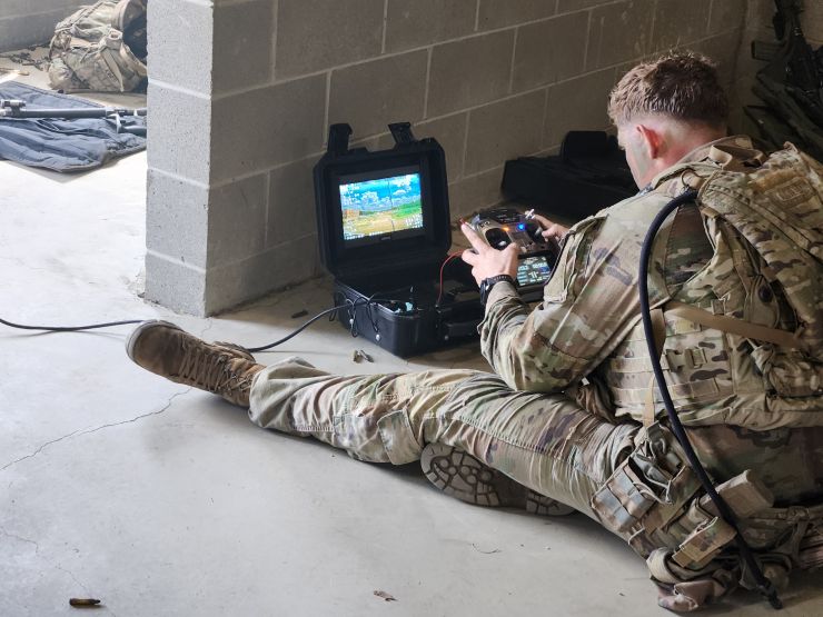 Picatinny Arsenal software enables quicker precision strikes against enemy threats using lethal drones linked to network