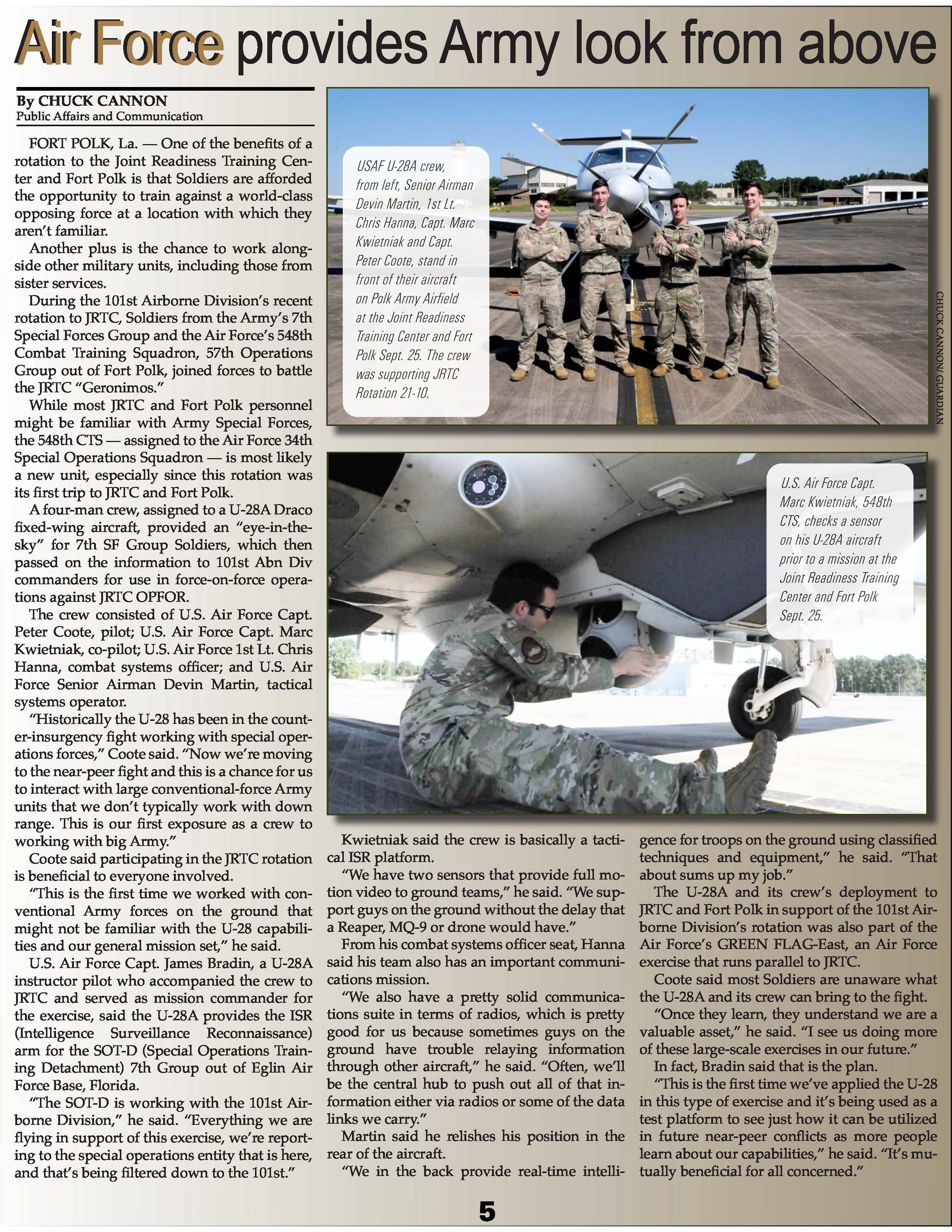 548 CTS Supports U-28