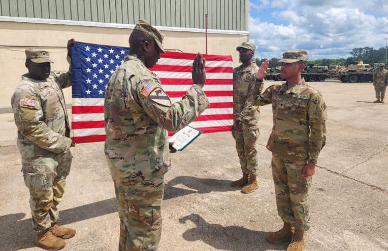 SPC Richardson's Reenlistment 