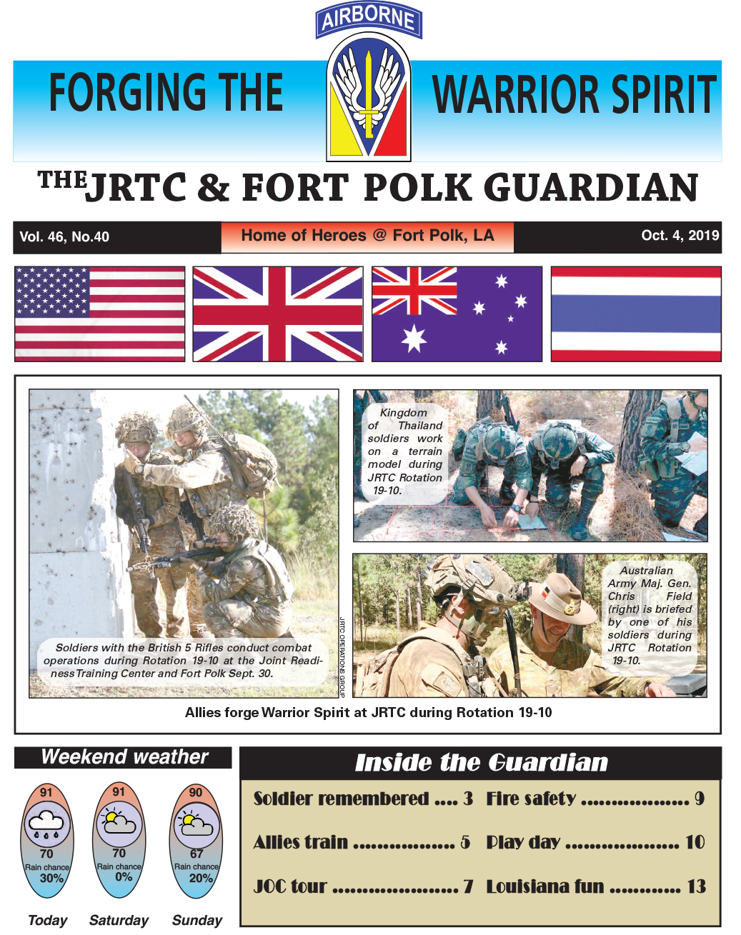 Ft. Polk Guardian October 4, 2019