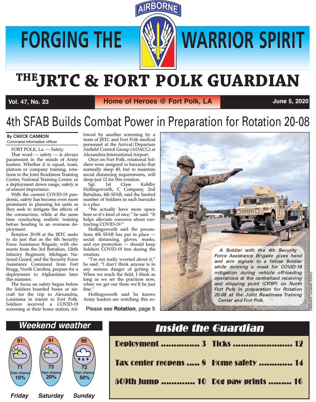 Ft. Polk Guardian June 5, 2020