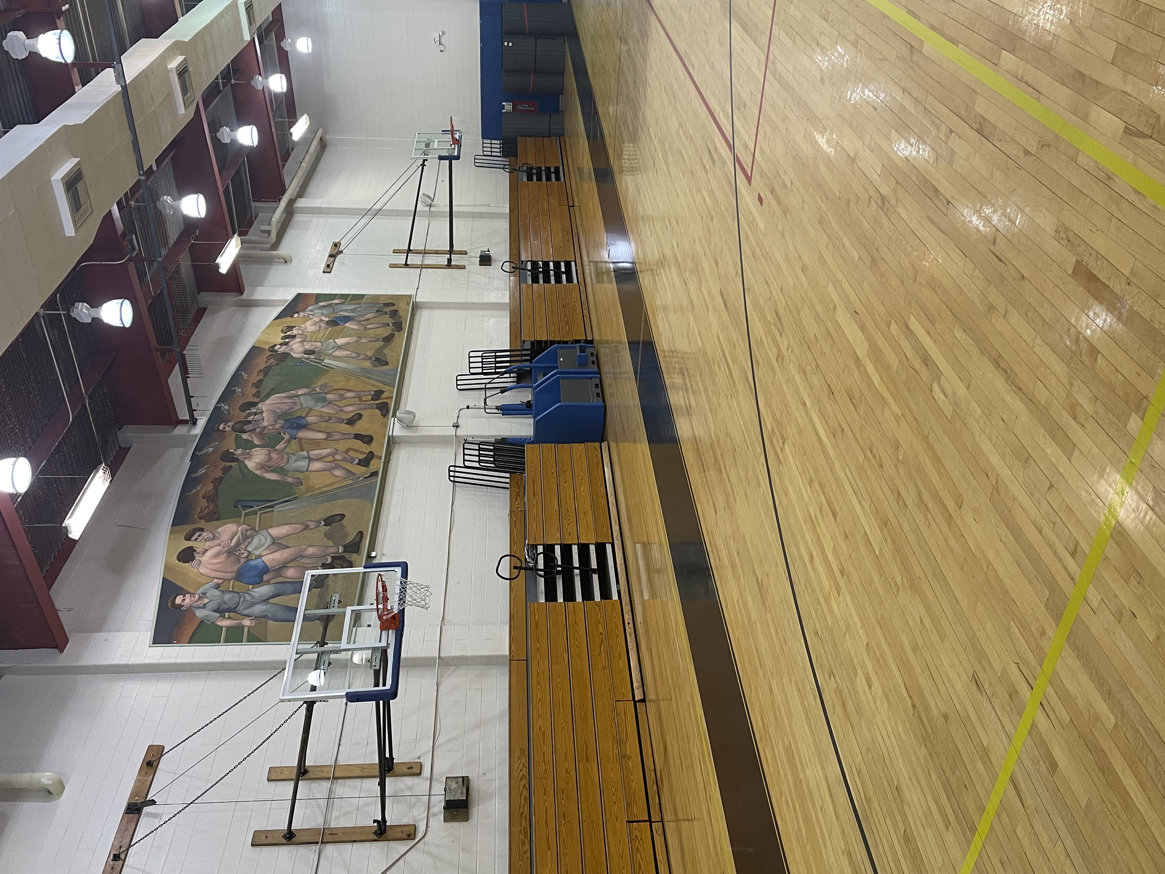 Warrior Fitness Center (1st MEB) Basketball Court, BLDG. 2276