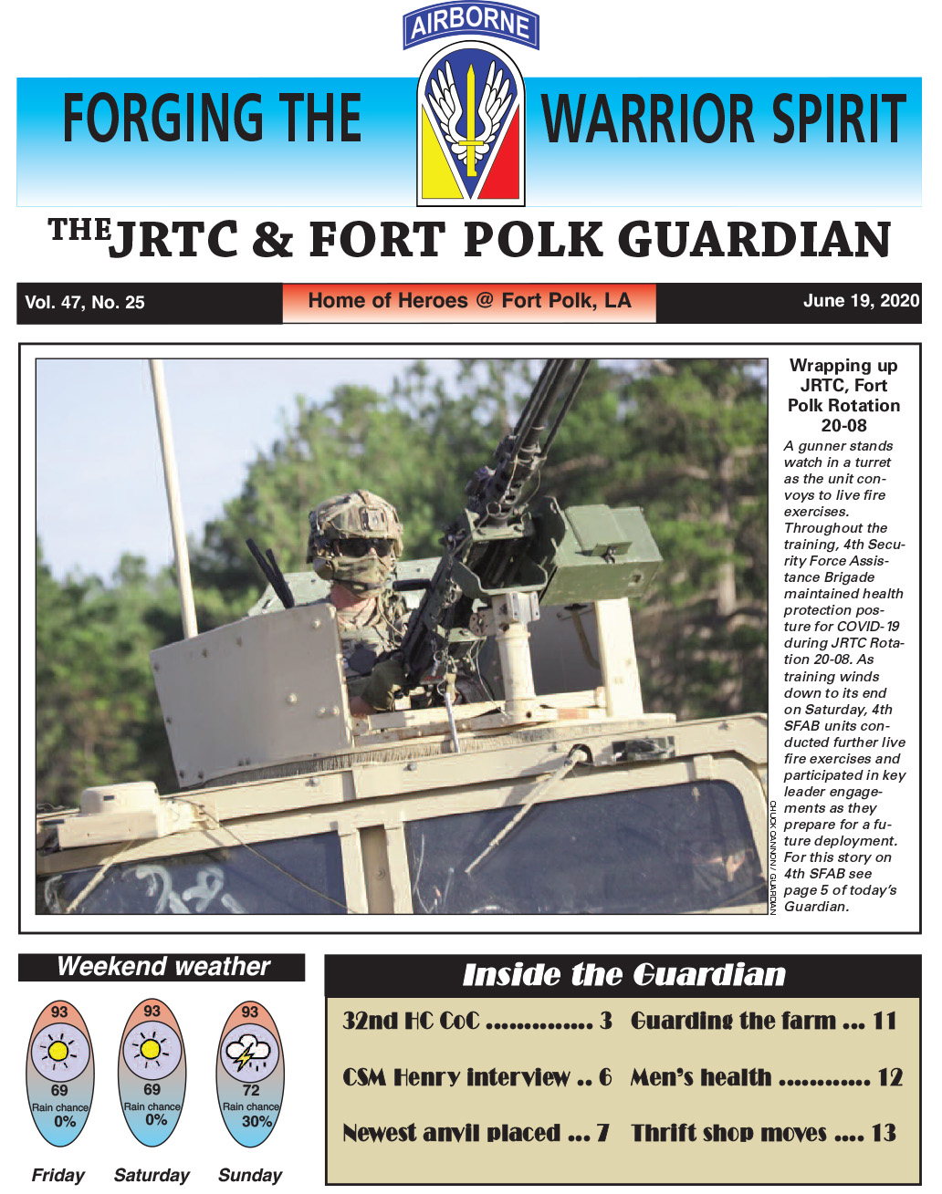 Ft. Polk Guardian June 19, 2020