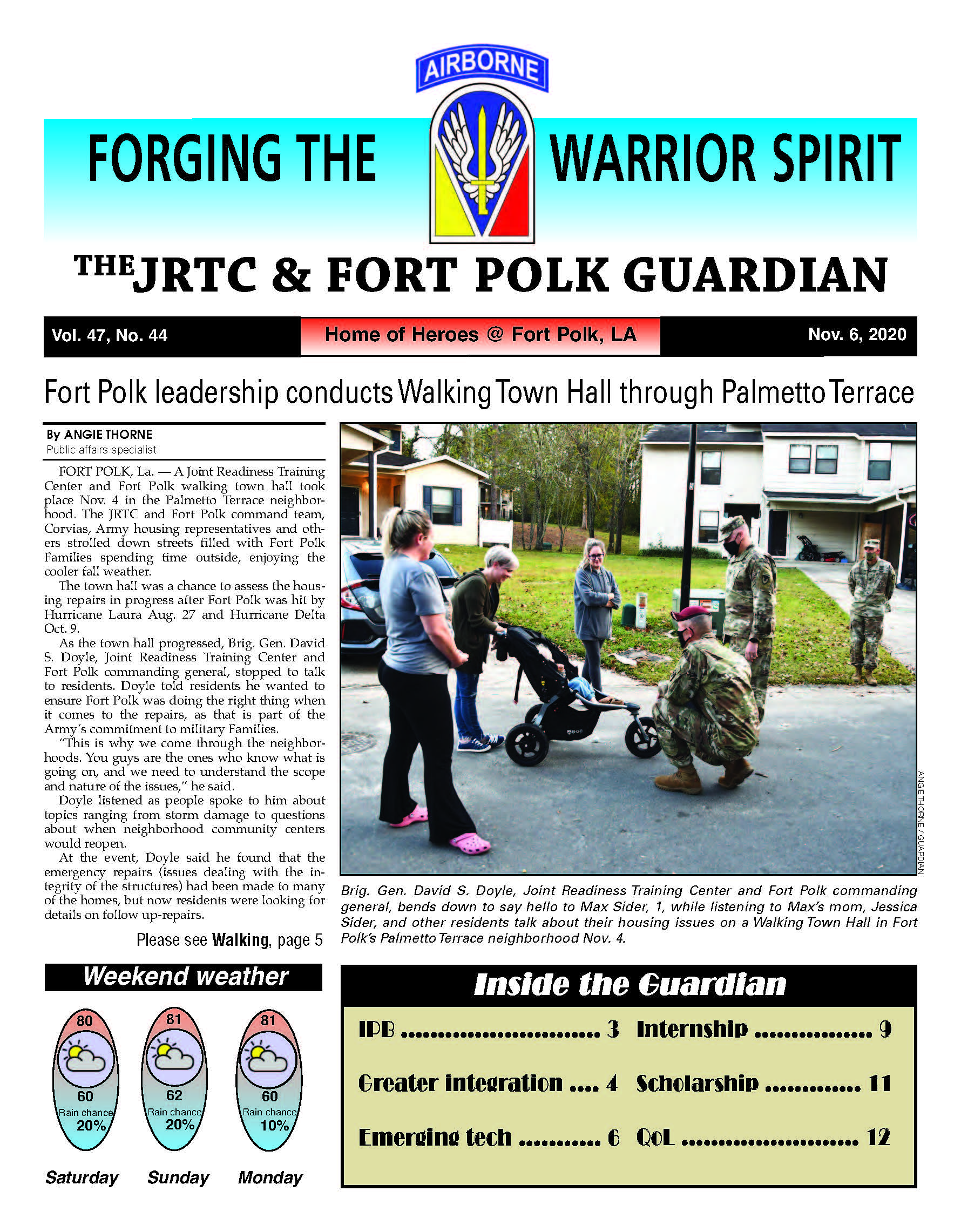 Ft. Polk Guardian November 6, 2020
