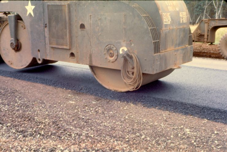 Vietnam War - Road Construction