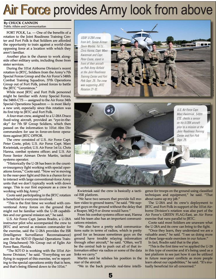 548 CTS Supports U-28