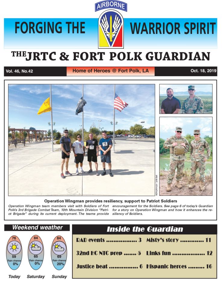 Ft. Polk Guardian October 18, 2019