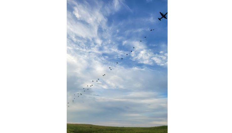 Paratroopers of the 1-509th earn their Canadian Jump Wings